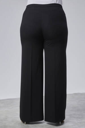 Poly Viscose Full Lycra Elastic Waistband Pants - Ouz Fashion - Globality Store - Women Clothes Wholesale Turkey