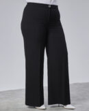Poly Viscose Full Lycra Elastic Waistband Pants - Ouz Fashion - Globality Store - Women Clothes Wholesale Turkey