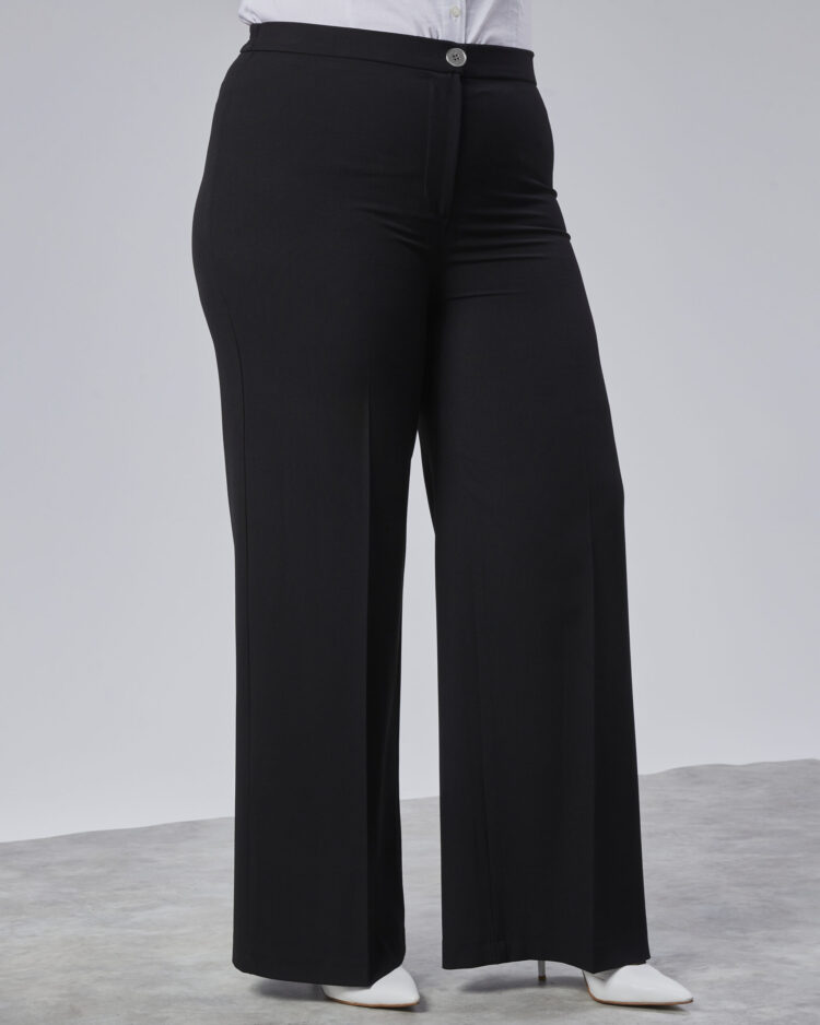 Poly Viscose Full Lycra Elastic Waistband Pants
