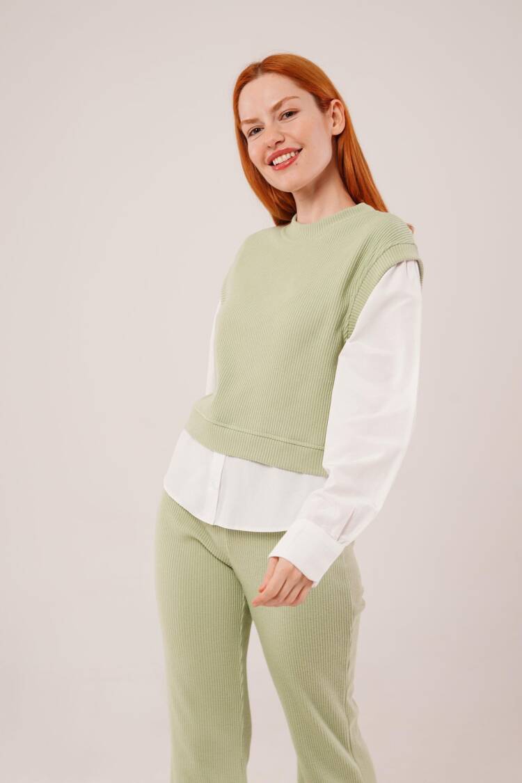 Shirt Sleeve Flex Mint Wholesale Double Suit