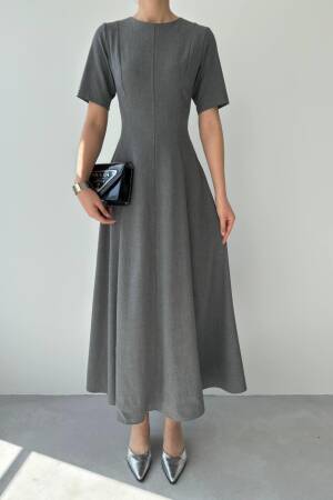 Wera Pleated Midi Dress - Etika - Globality Store - Women Clothes Wholesale Turkey