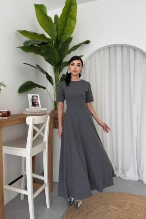 Wera Pleated Midi Dress - Etika - Globality Store - Women Clothes Wholesale Turkey