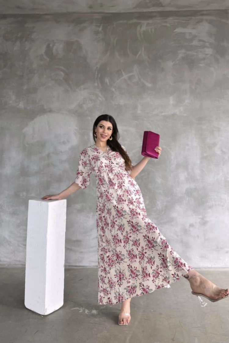 Long Dress - Ezgi Nisantasi - Globality Store - Women Clothes Wholesale Turkey