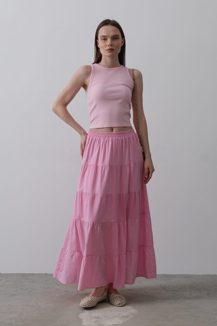 Kat Kat Linen Skirt - - Sugar
