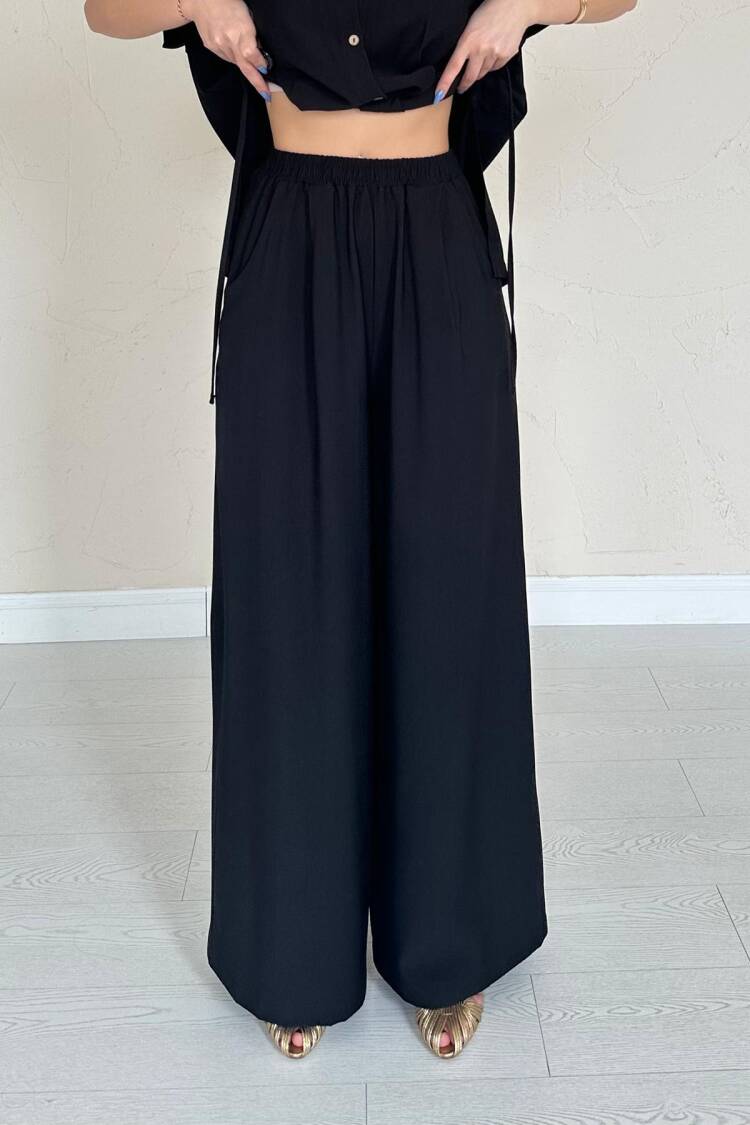 Front Pleated Double Linen Suit