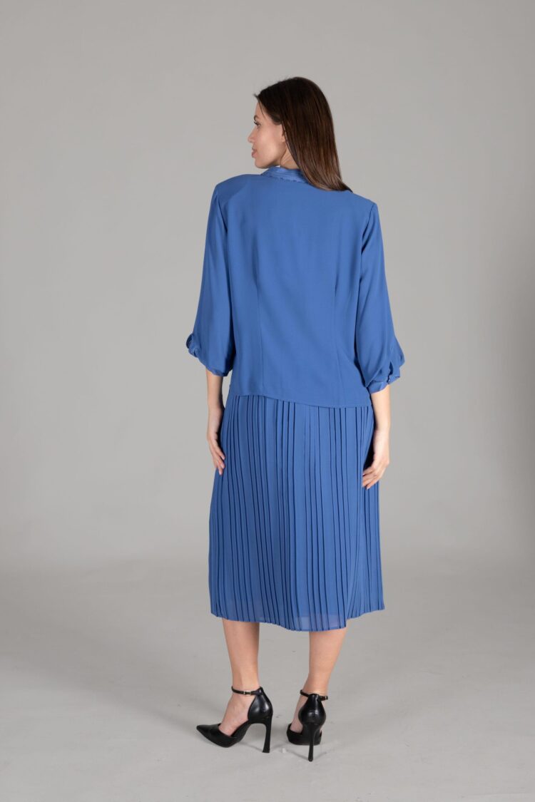 Judge Collar Chiffon Set