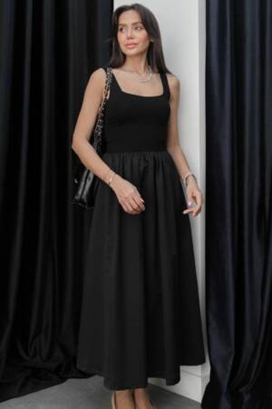 Dress - Black - ESPADA - Globality Store - Women Clothes Wholesale Turkey
