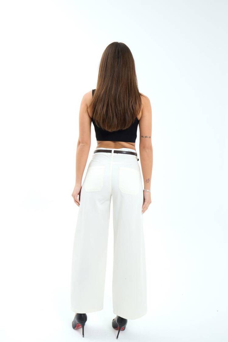 Trousers - Ecru