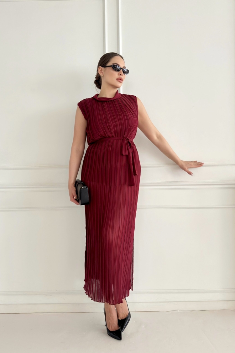 Multi Chiffon Dress - STEPS - Globality Store - Women Clothes Wholesale Turkey