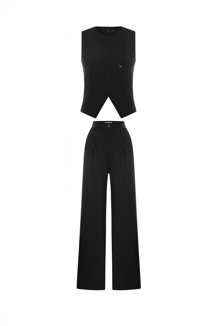 Trousers Suit - EYYO ATELIER - Globality Store - Women Clothes Wholesale Turkey