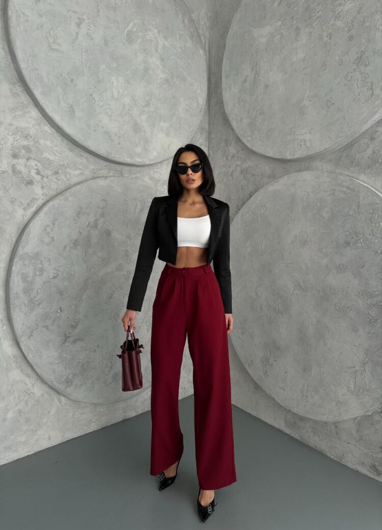 Double Palazzo Pants - Ezgi Nisantasi - Globality Store - Women Clothes Wholesale Turkey
