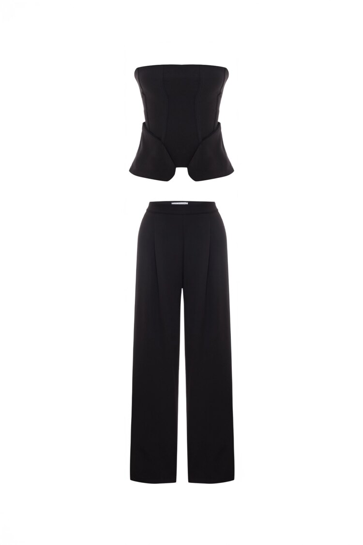 Trousers Suit - EYYO ATELIER - Globality Store - Women Clothes Wholesale Turkey