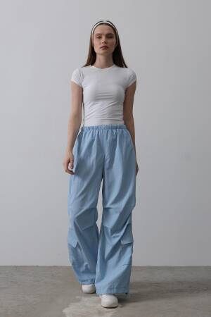 Parachute Cargo Pants - Reyon - Globality Store - Women Clothes Wholesale Turkey