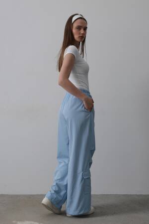 Parachute Cargo Pants - Reyon - Globality Store - Women Clothes Wholesale Turkey