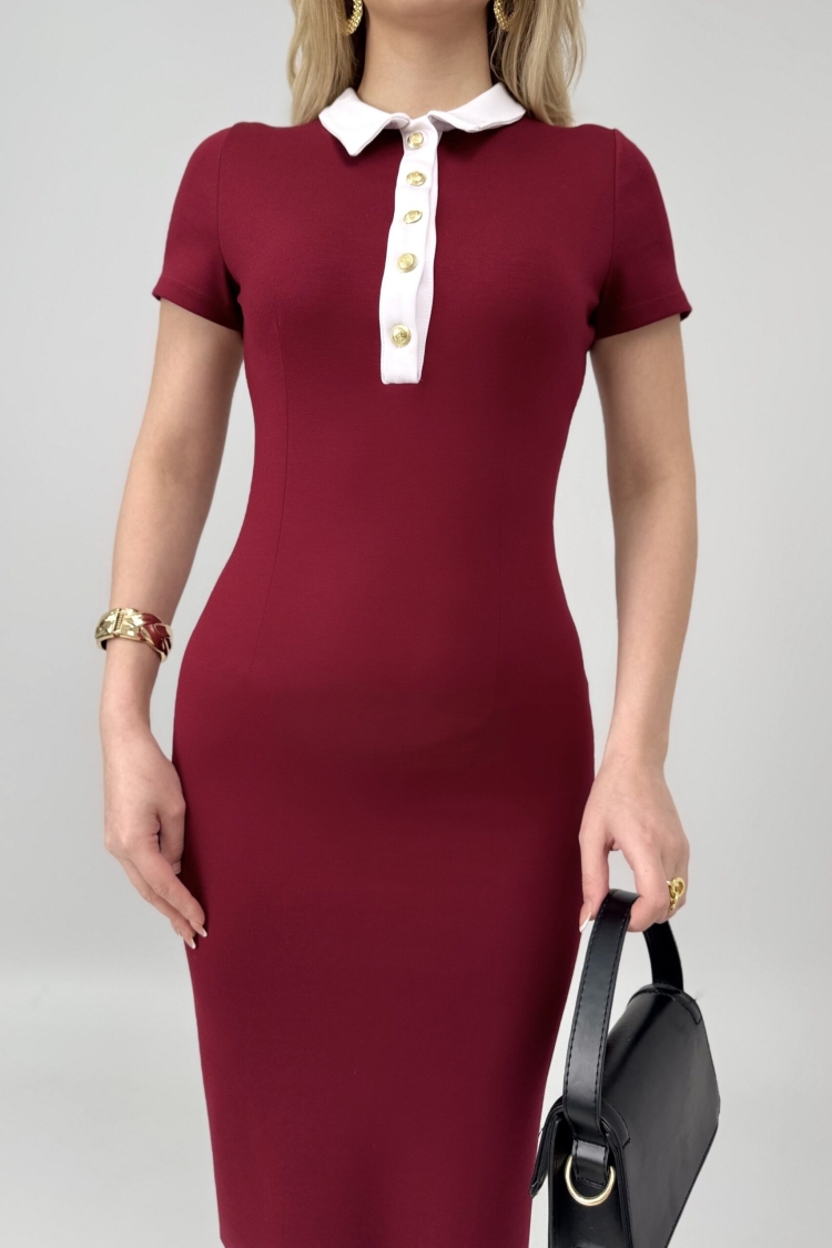Polo Neck Dress