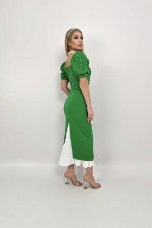 Pearl Detailed Dress - Miss Janell - Globality Store - Women Clothes Wholesale Turkey