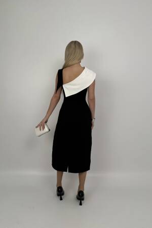 Shoulder Detailed Dress - Miss Janell - Globality Store - Women Clothes Wholesale Turkey
