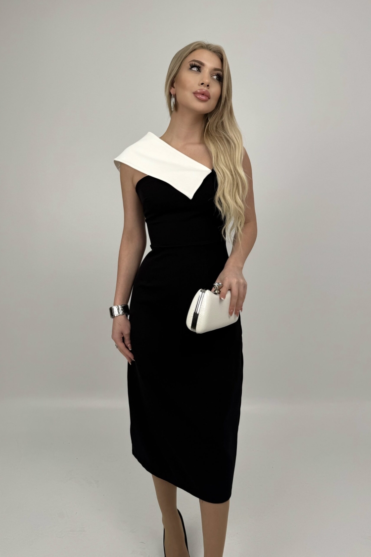Shoulder Detailed Dress