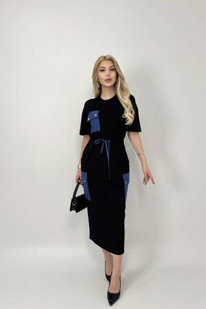 Elastic Waist Dress - Miss Janell - Globality Store - Women Clothes Wholesale Turkey