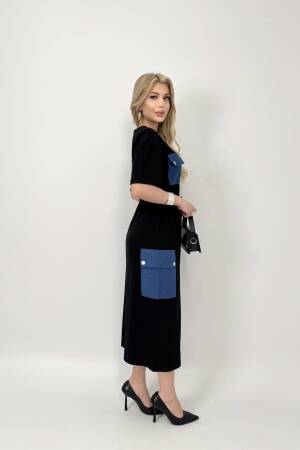 Elastic Waist Dress - Miss Janell - Globality Store - Women Clothes Wholesale Turkey