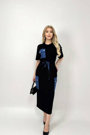 Elastic Waist Dress - Miss Janell - Globality Store - Women Clothes Wholesale Turkey