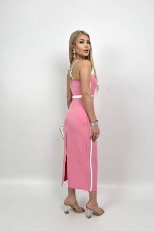 Biye Detailed Dress - Miss Janell - Globality Store - Women Clothes Wholesale Turkey