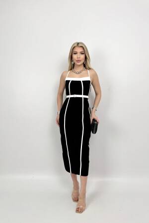 Biye Detailed Dress - Miss Janell - Globality Store - Women Clothes Wholesale Turkey