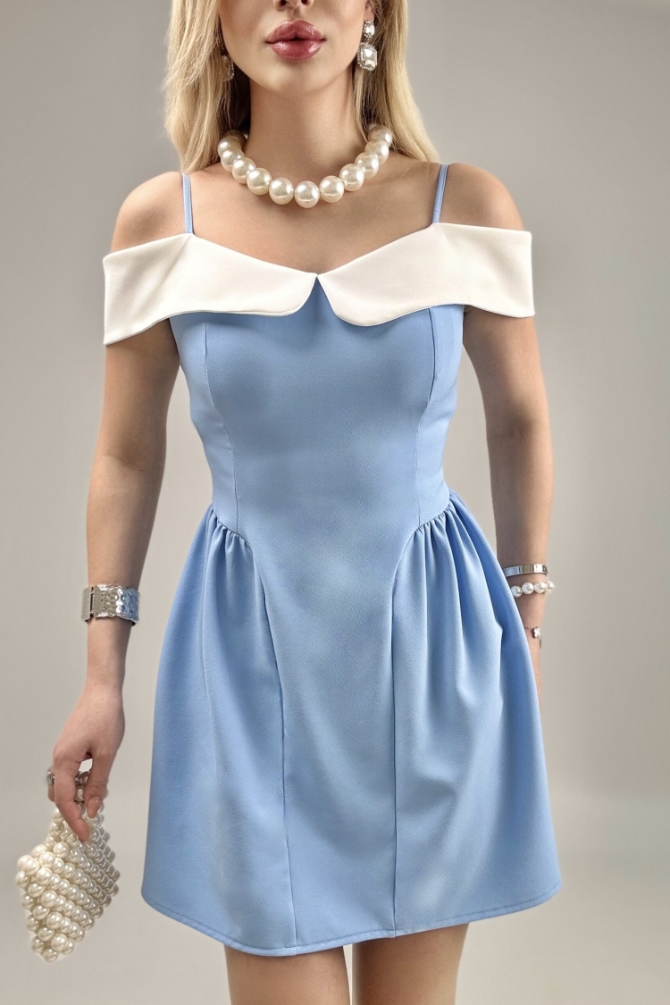 Short Dress With Straps