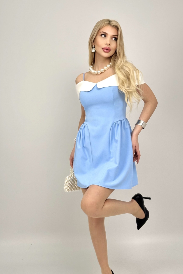 Short Dress With Straps
