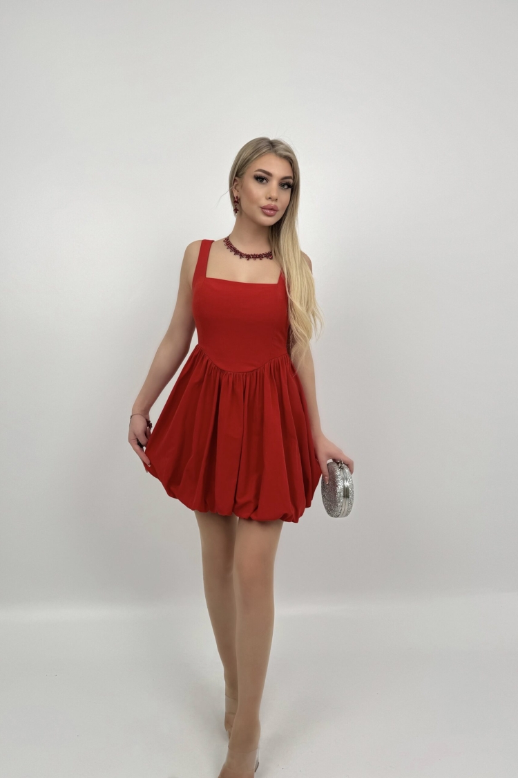 Terikoton Gipeli Balloon Dress - Miss Janell - Globality Store - Women Clothes Wholesale Turkey