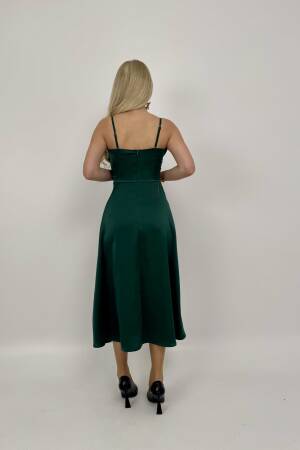 Front Ribbon Midi Dress - Miss Janell - Globality Store - Women Clothes Wholesale Turkey
