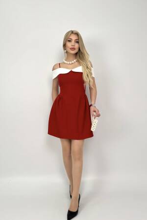 Short Dress With Straps - Miss Janell - Globality Store - Women Clothes Wholesale Turkey