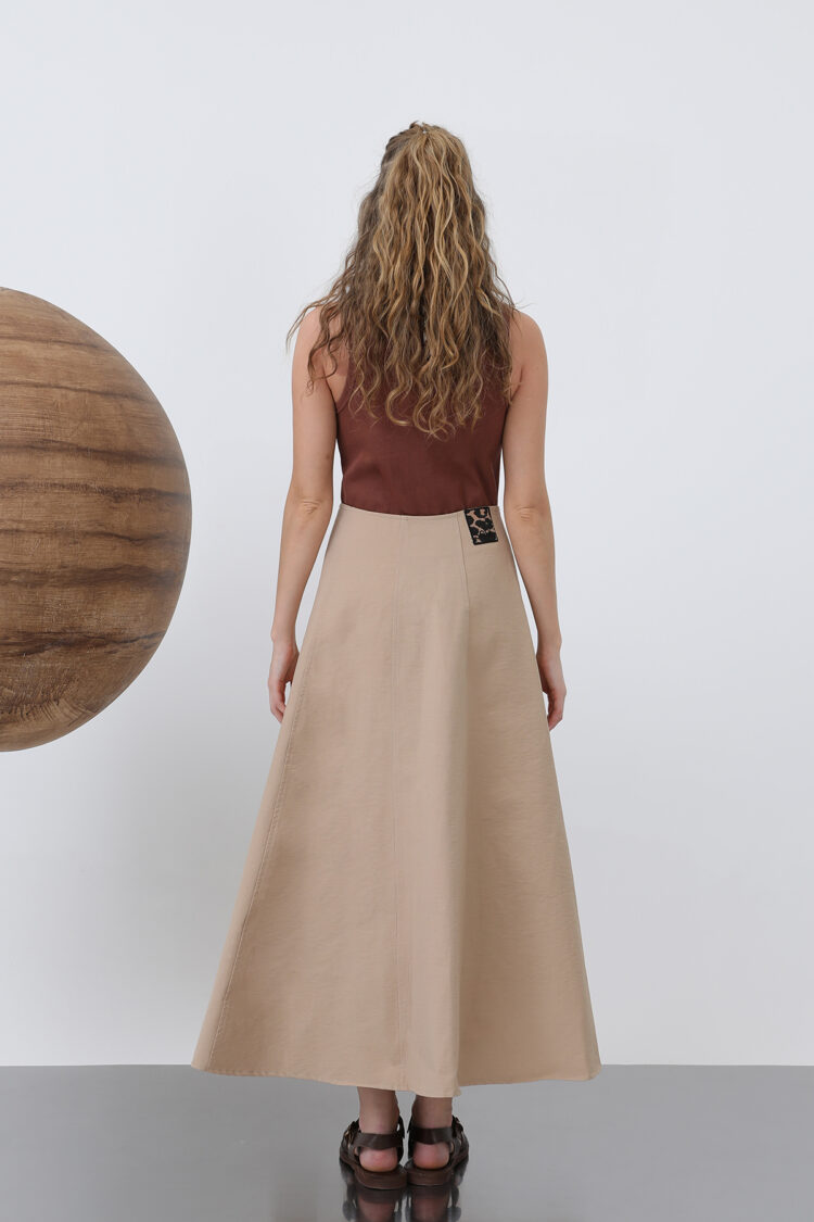 Women's Flared Long Skirt