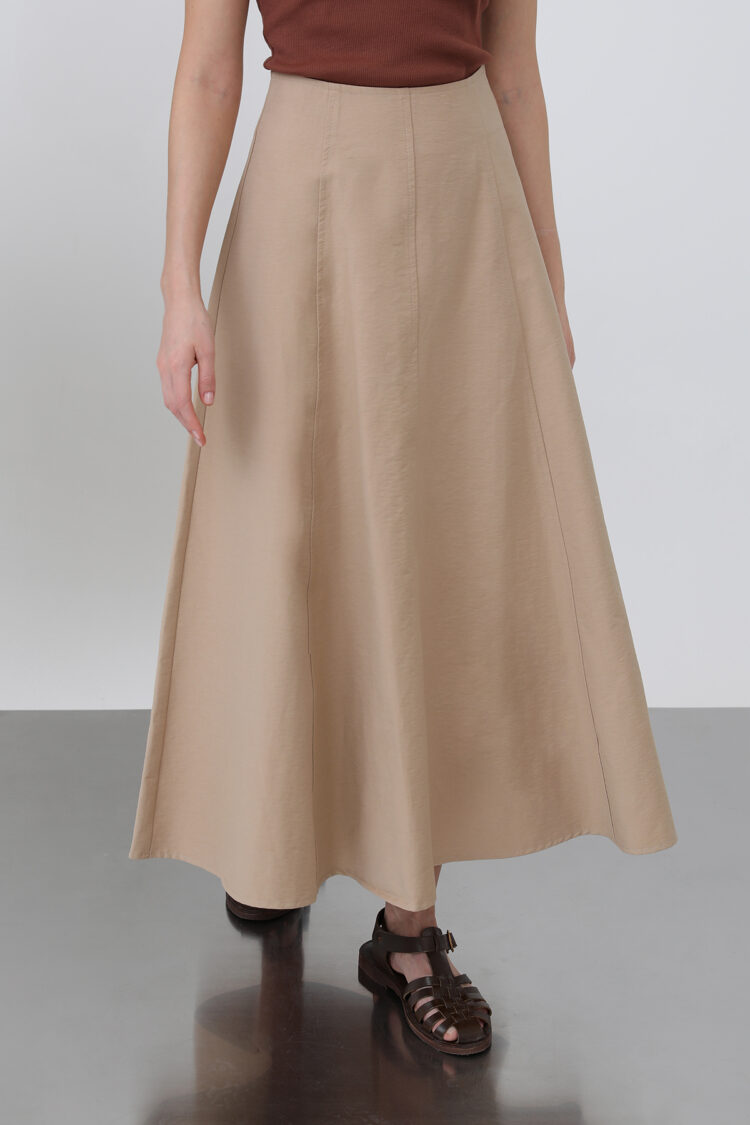 Women's Flared Long Skirt
