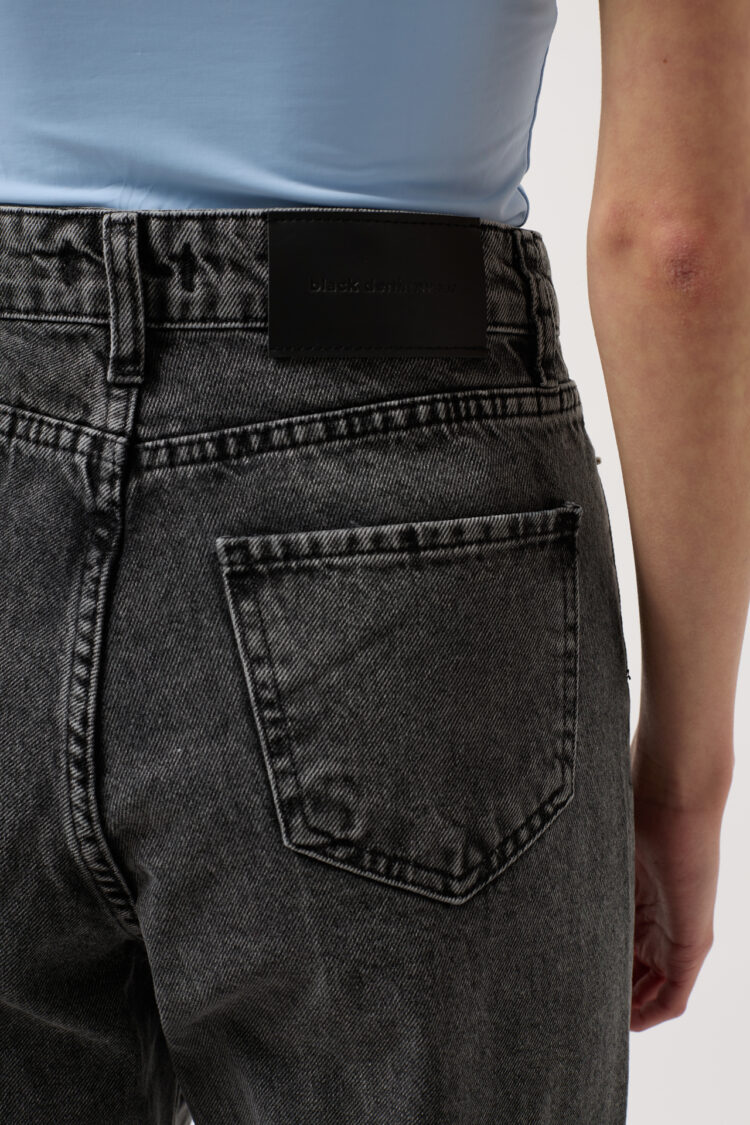 Laser Cut Wide Leg Jean