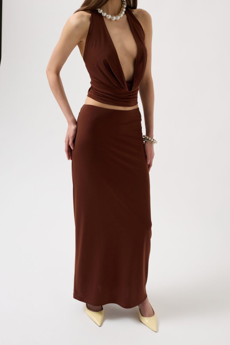 Pencil Midi Skirt