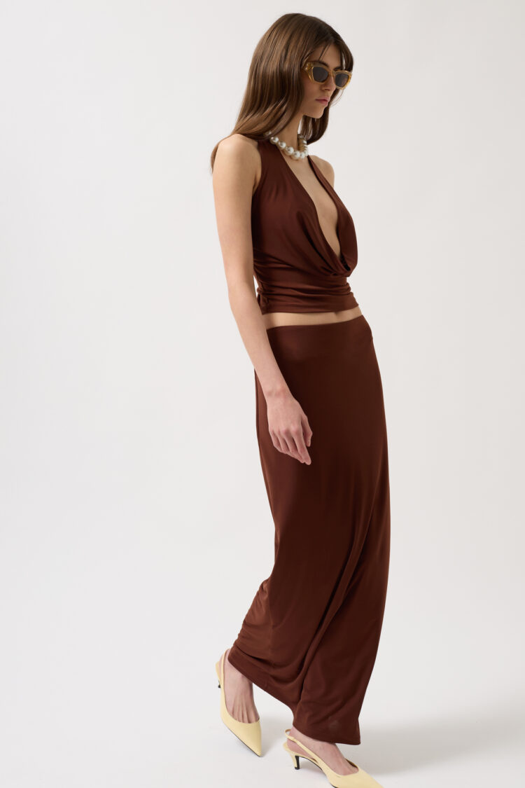 Pencil Midi Skirt