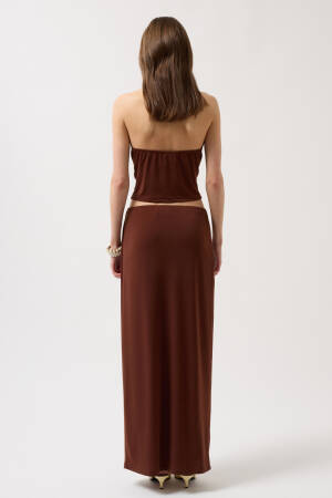 Pencil Midi Skirt - Black Fashion - Globality Store - Women Clothes Wholesale Turkey