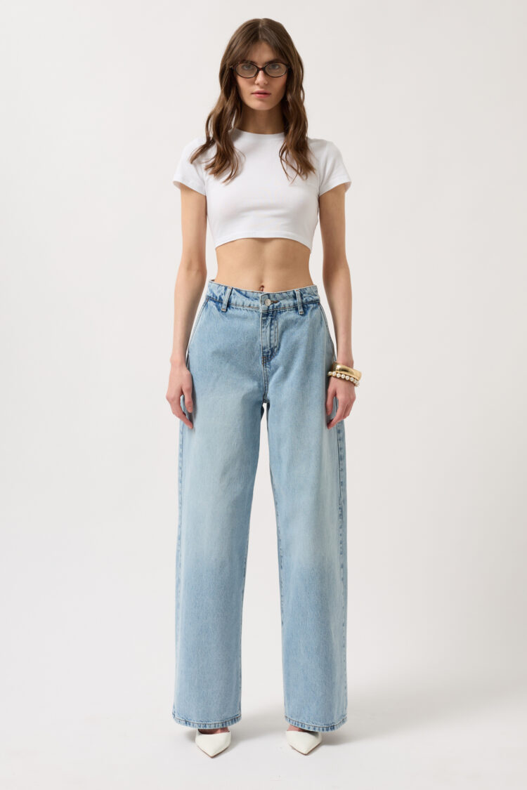 Low Waist Straight Jean