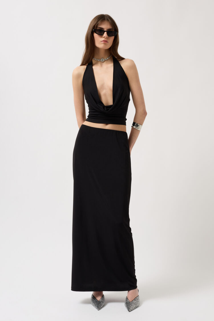 Pencil Midi Skirt