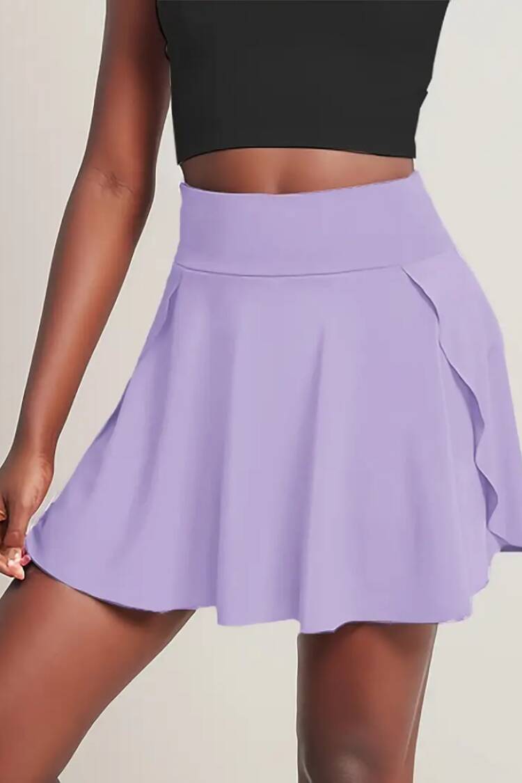 Women's Sandy Short Skirt With High Waist Pockets - Janes - Globality Store - Women Clothes Wholesale Turkey