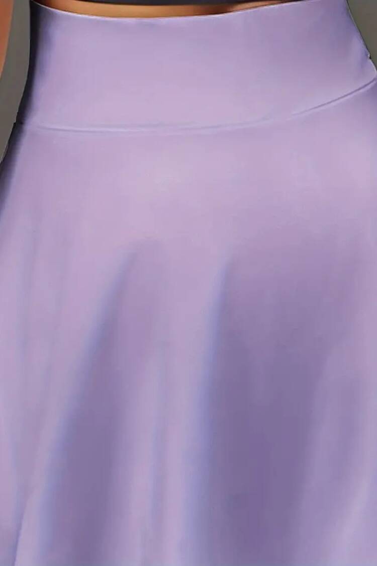 Women's Sandy Short Skirt With High Waist Pockets