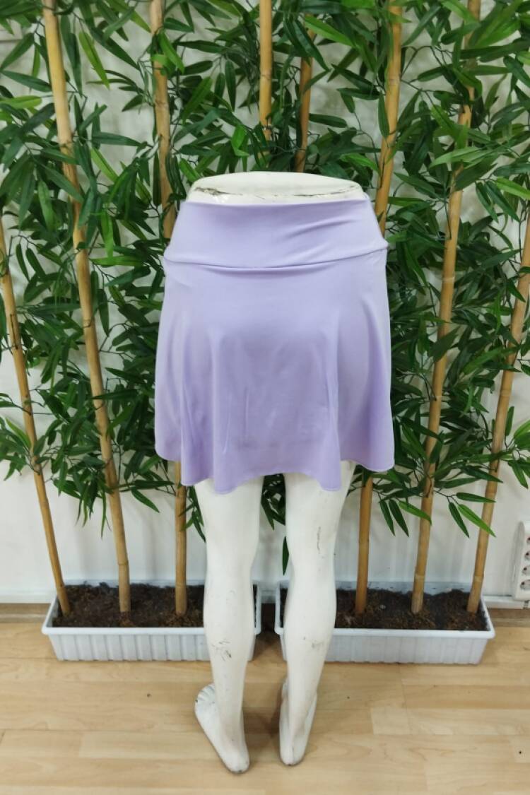 Women's Sandy Short Skirt With High Waist Pockets