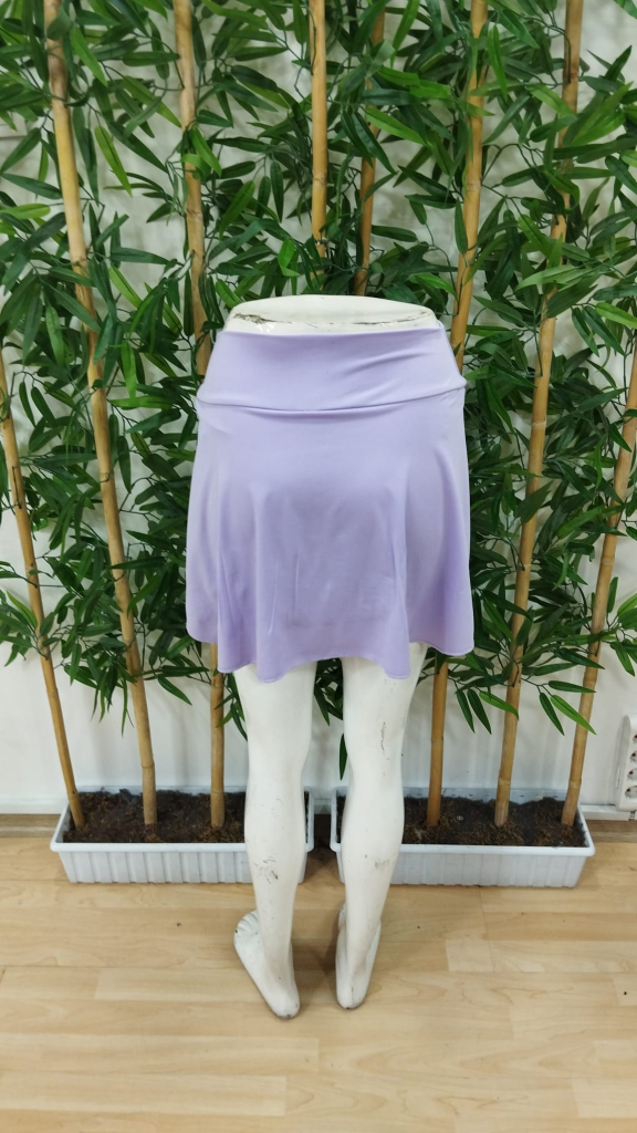 Women's Sandy Short Skirt With High Waist Pockets