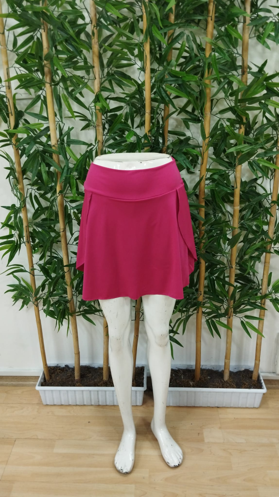 Women's Sandy Short Skirt With High Waist Pockets