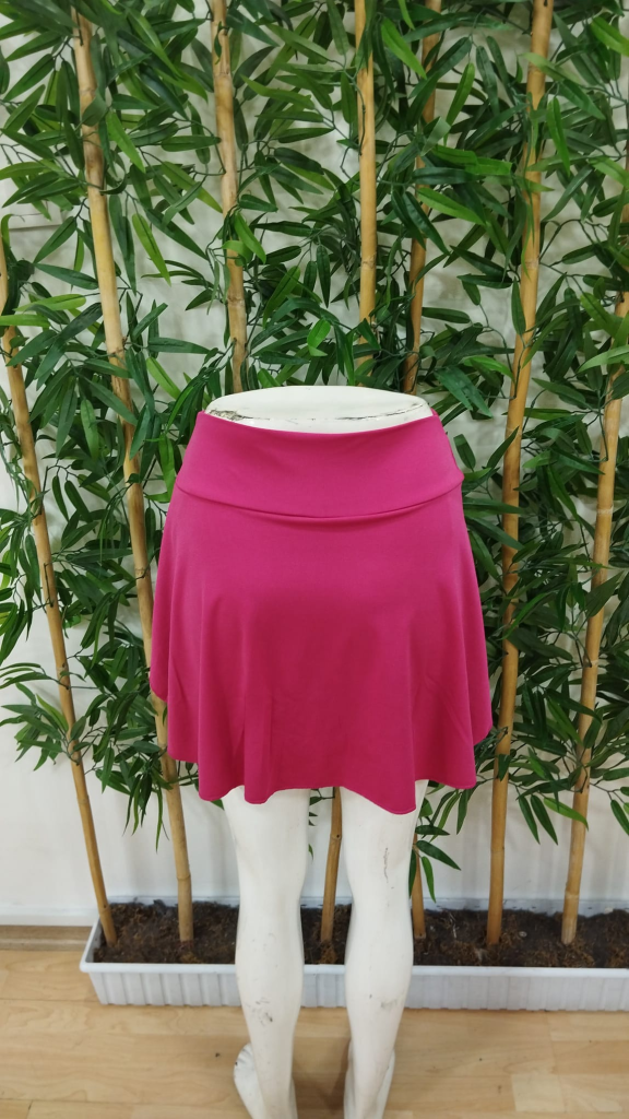 Women's Sandy Short Skirt With High Waist Pockets