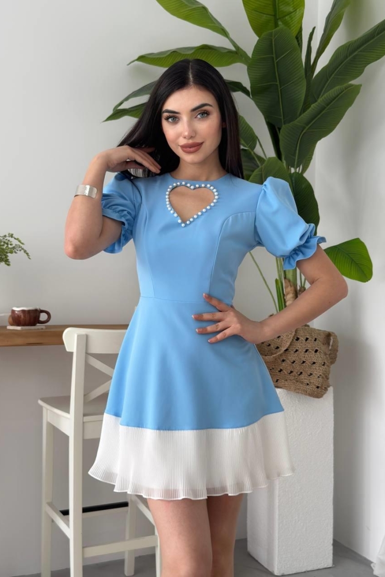 Safe Heart Detailed Dress