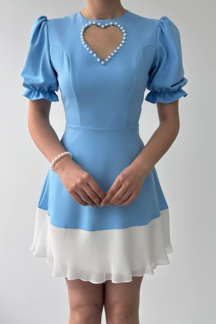 Safe Heart Detailed Dress