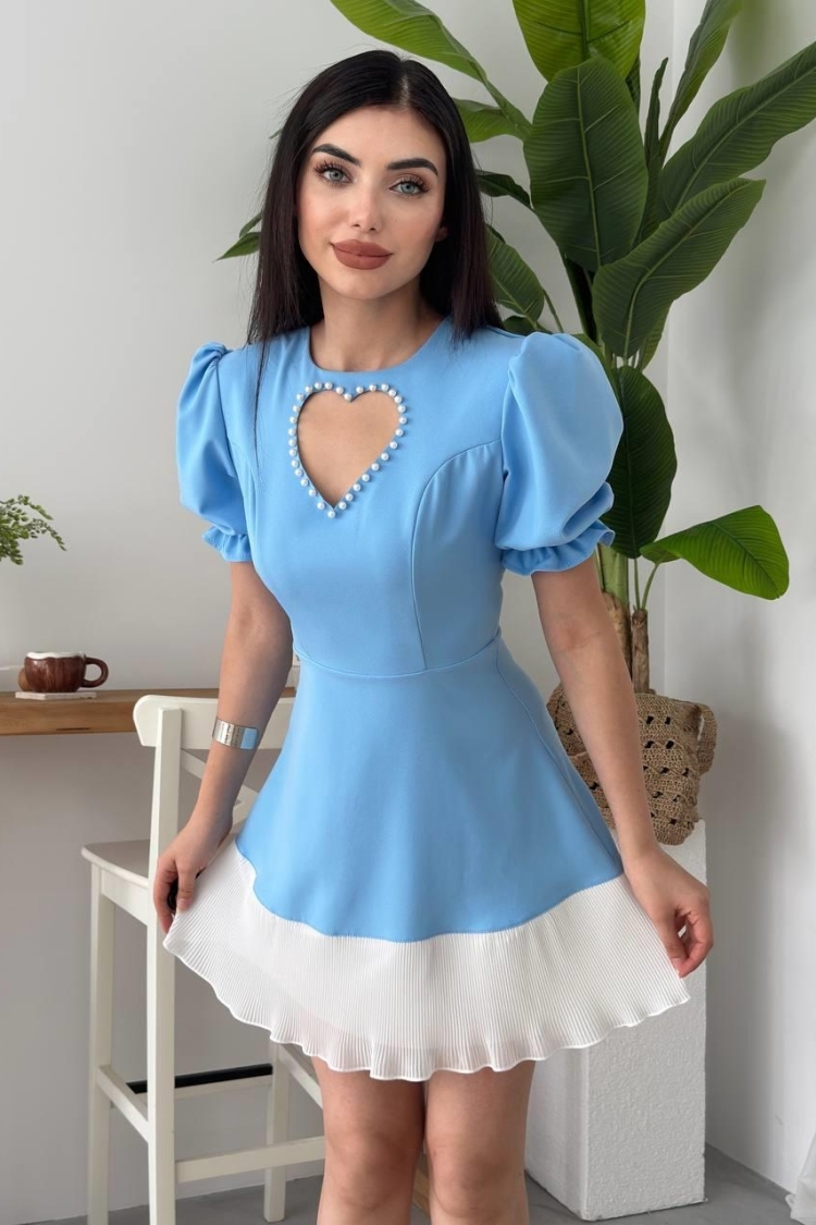 Safe Heart Detailed Dress