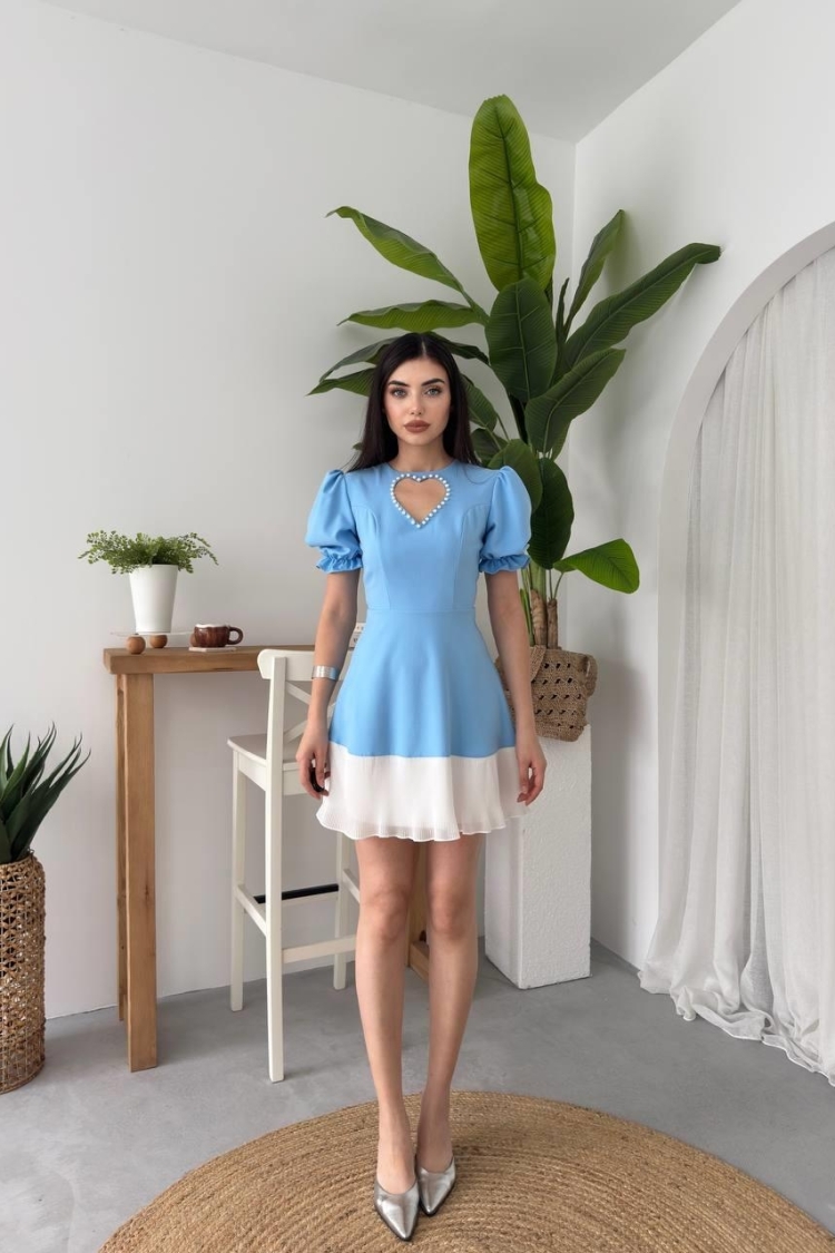 Safe Heart Detailed Dress